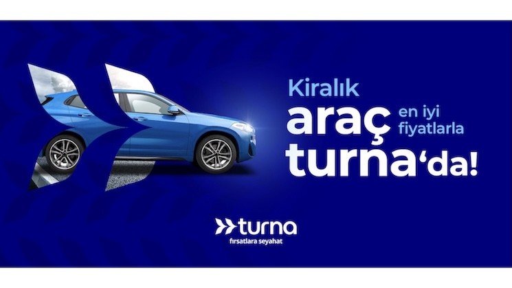 Turna.com, Araç Kiralama Hizmetini %30 İndirimle Sunmaya Başladı