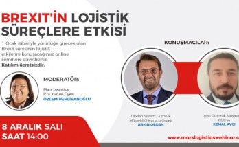 Brexit’in Lojistik Süreçlere Etkisi Konuşulacak