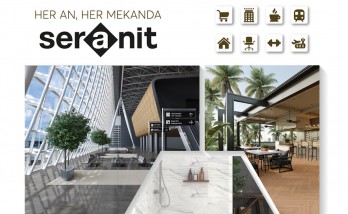 30. yaşını kutlayan Seranit UNICERA’da, “Her an her mekânda Seranit” diyor!
