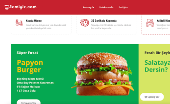 Yeni online yemek siparişi sitesi hizmete başladı 