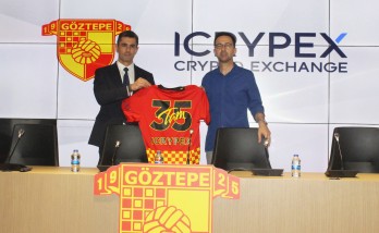 Göztepe'nin Forma Kol Sponsoru ICRYPEX Oldu!