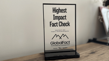 Filistinlilerin toprak meselesini araştıran doğrulama platformu, Global Fact’den ödülle döndü