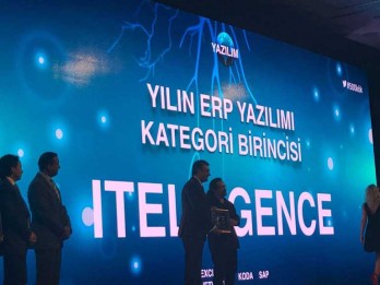 itelligence, “İlk 500 Bilişim Şirketi” araştırmasında “Yılın ERP Yazılımı Kategori Birincisi” oldu.