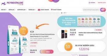 Hedef, hayvanlar için 100 ton mama yardımı! petbesinleri.com.tr hayvanlara destek oluyor.