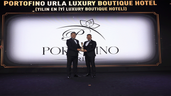 İzmir’in incisi Urla’daki lüks butik otel Portofino Urla, başarısını ödülle taçlandırdı